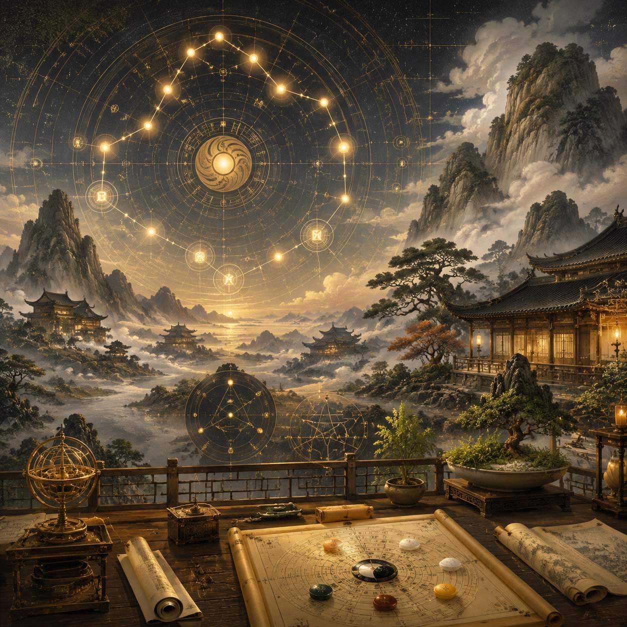 古籍里的挨星真诀_玄空飞星排盘核心原理详解 古籍里的挨星真诀_玄空飞星排盘核心原理详解