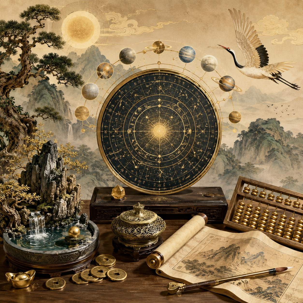 财帛宫核心星曜组合_紫微斗数财运走向判断规则详解