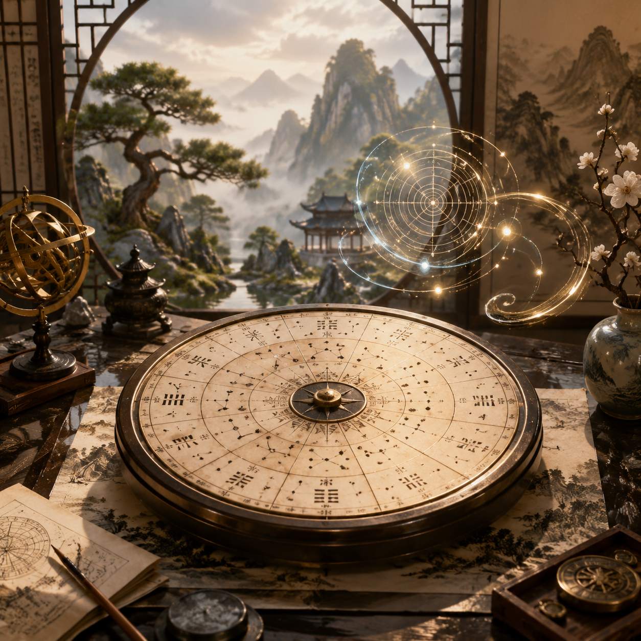 地运吉凶判断基础_玄空飞星排盘核心准则详解
