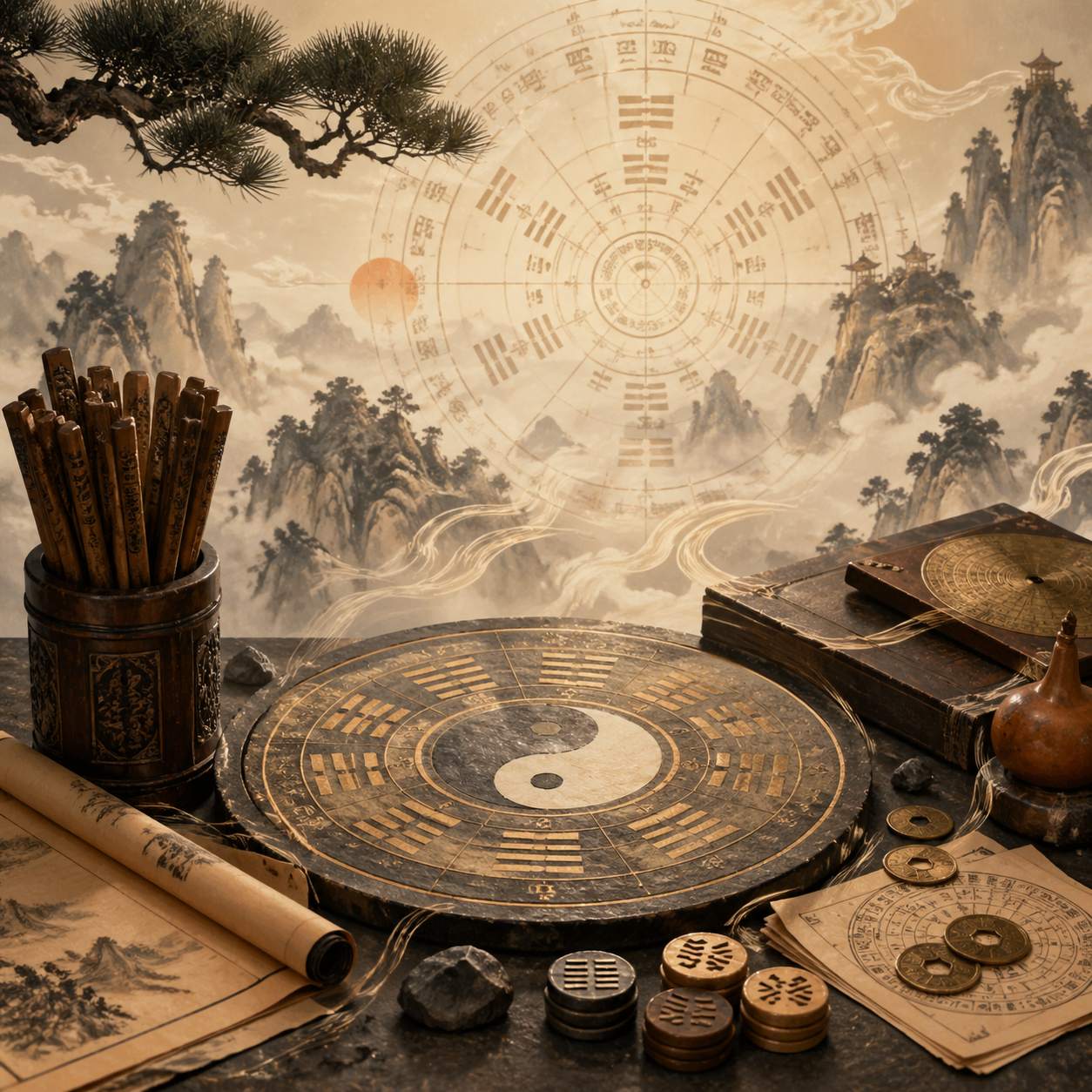 六爻与梅花易数_起卦占断的核心规则差异全解