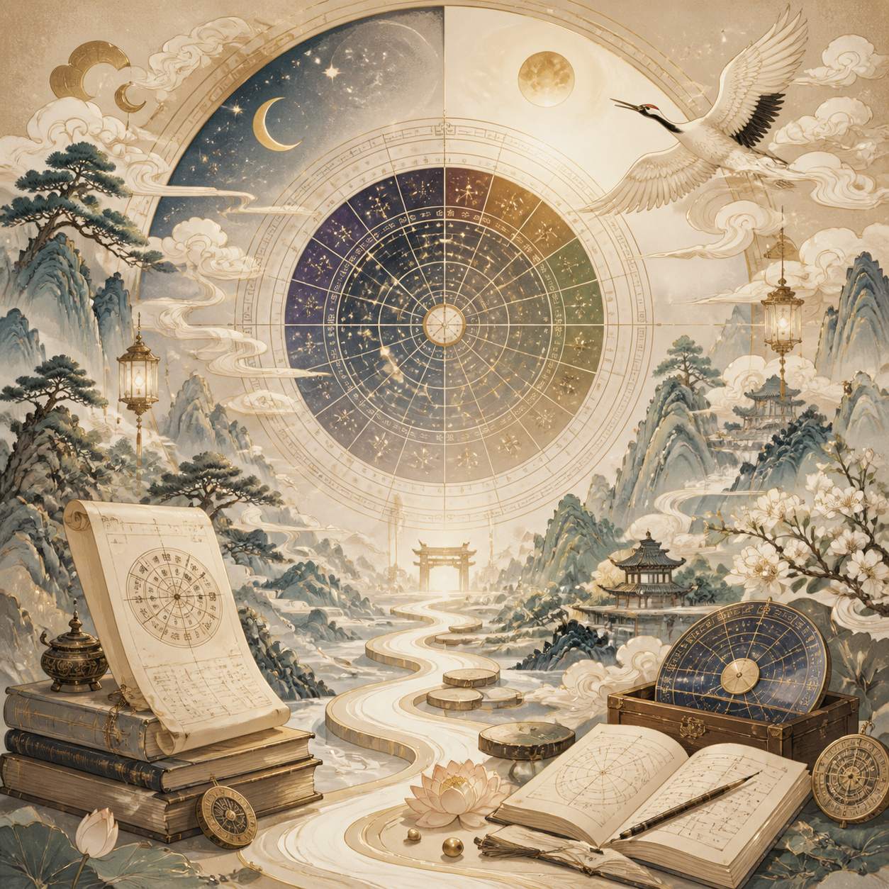 新手看懂命盘_必须先掌握的紫微斗数核心术语通俗解读