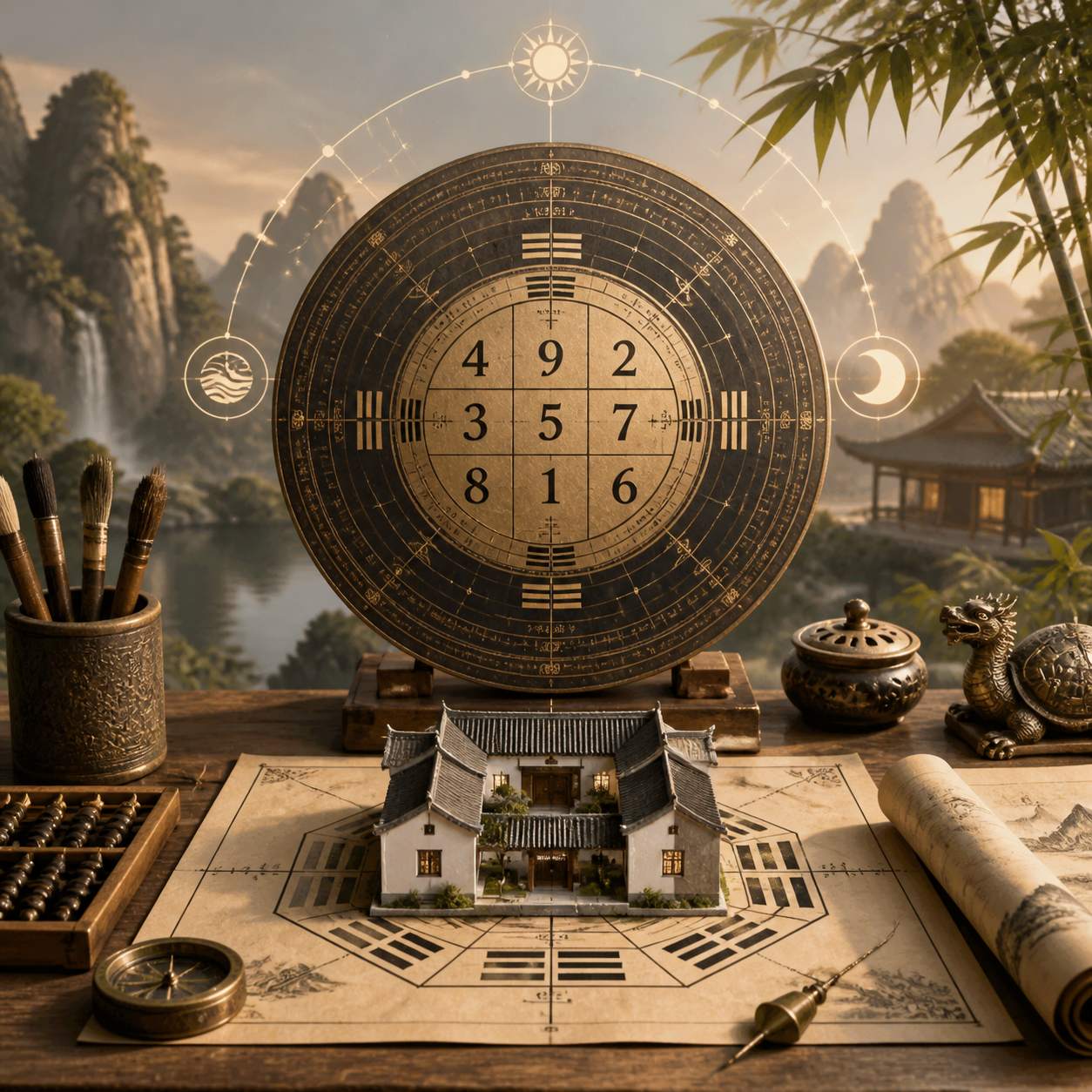 玄空飞星零基础入门_核心逻辑与基础概念全解