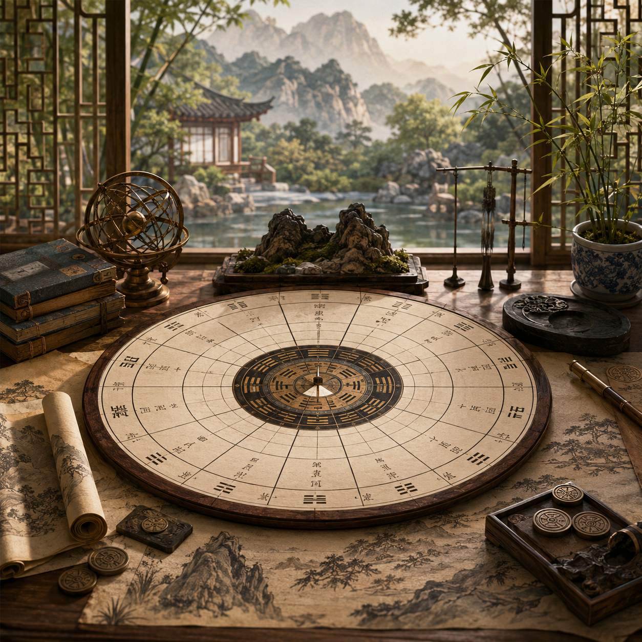 玄空飞星元旦盘正确排法_基础规则与核心作用详解