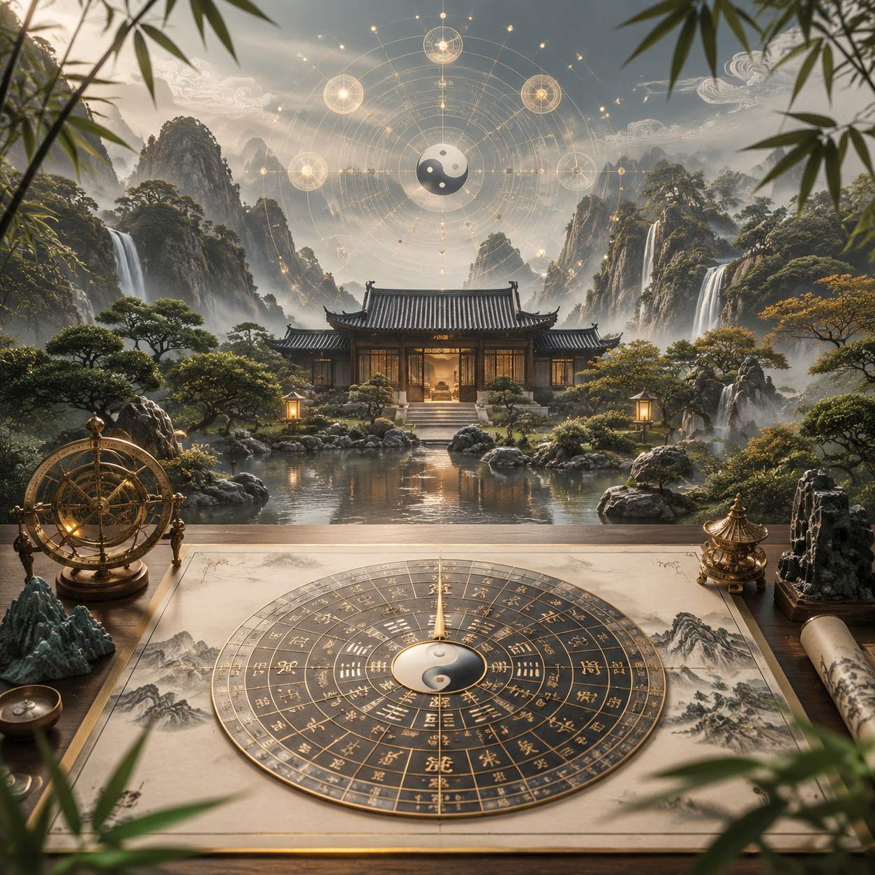 玄空飞星排盘完成后_新手抓核心信息的完整步骤指南